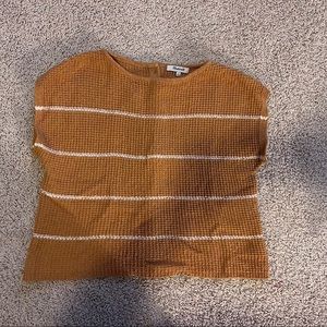Madewell short-sleeve sweater